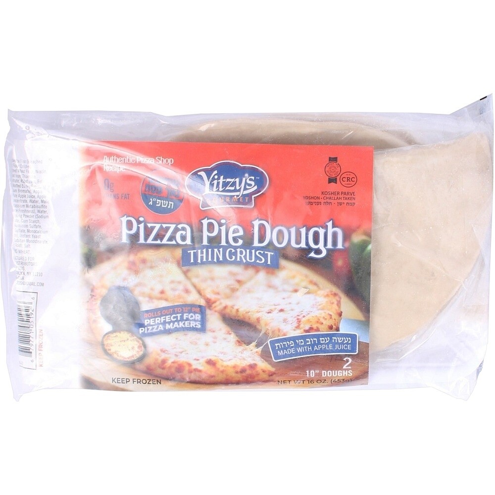 Yitzy's Pizza Pie Dough Thin Crust 10